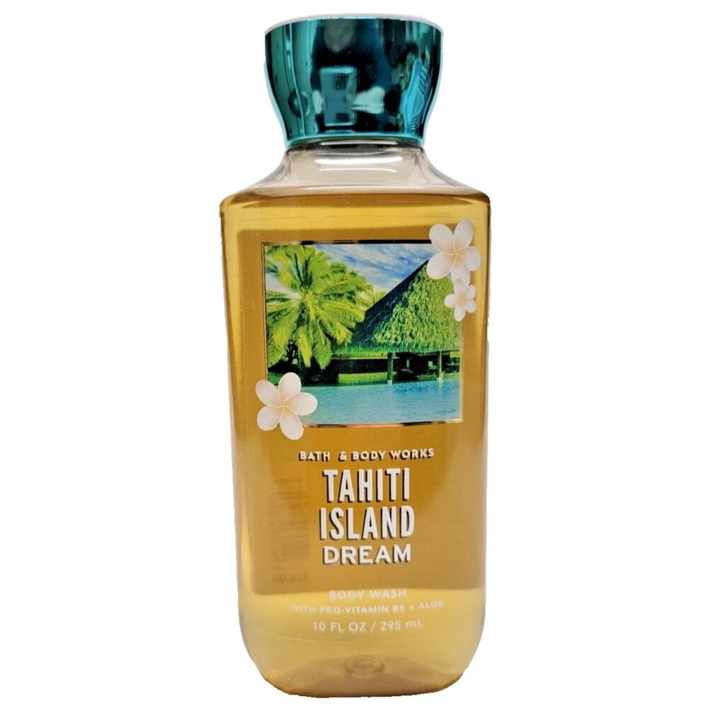 Bath & Body Works TAHITI ISLAND DREAM Shower Gel Body Wash Tropical Vacation NEW